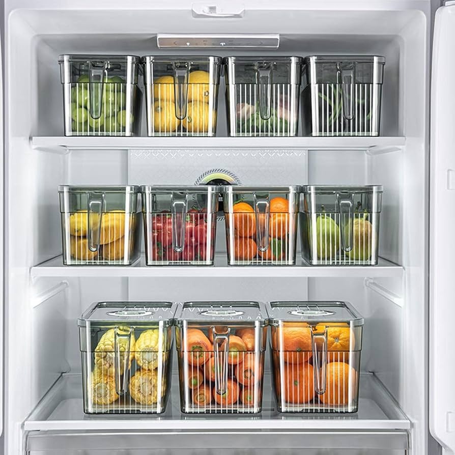 Fridge boxs 3pcs + (3 free) 1100 ml